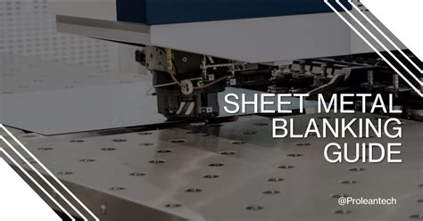 sheet metal blanking process